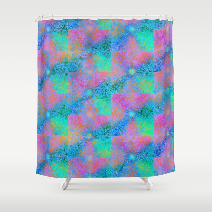 Icy Candy Slices Shower Curtain