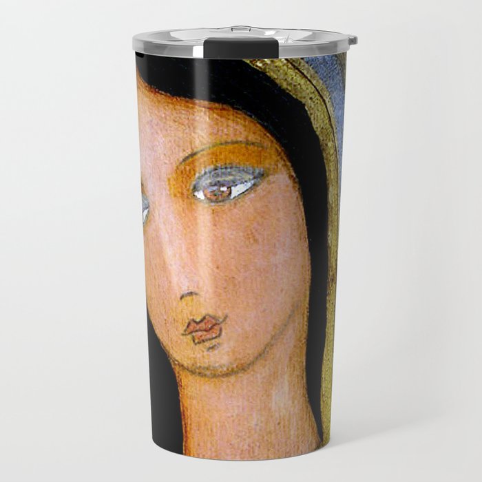 Our Lady of Guadalupe by Flor LArios Travel Mug