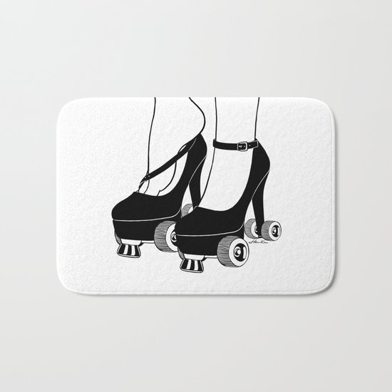 Girls Just Wanna Have Fun Bath Mat