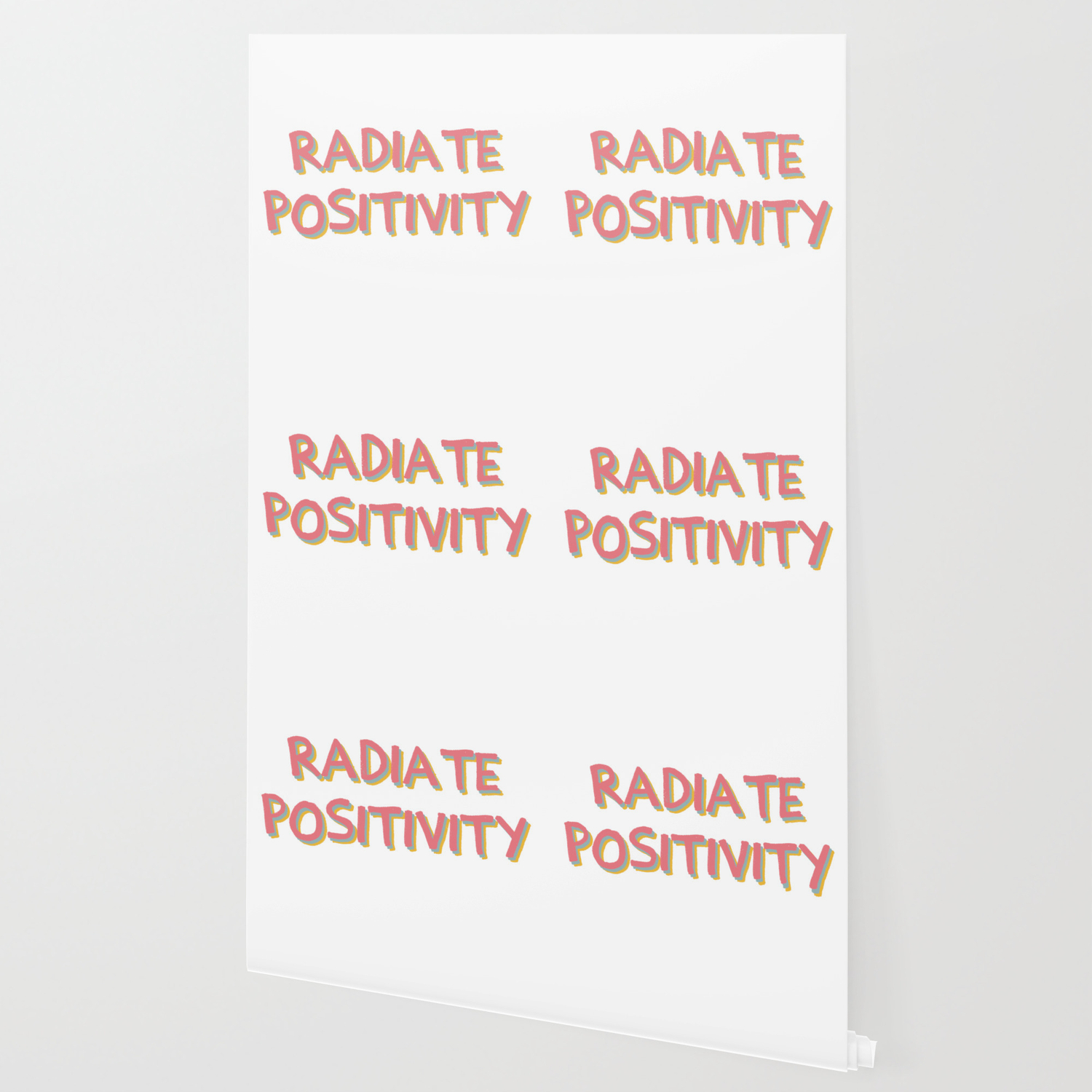Radiate Positivity Wallpaper By Mendesmay Society6
