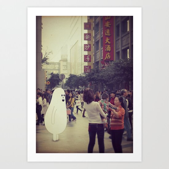 l o s t i n c h e n g d u Art Print