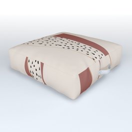 Getting up from bed yoga Outdoor Floor Cushion