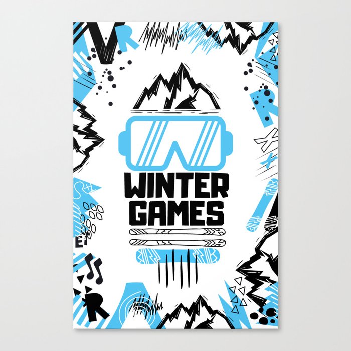Winter Games Canvas Print