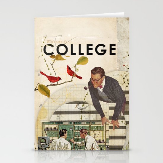 Welcome to... College Stationery Cards