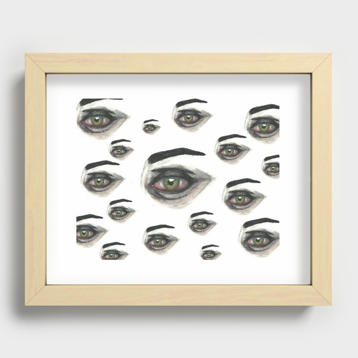 Eye See You Recessed Framed Print
