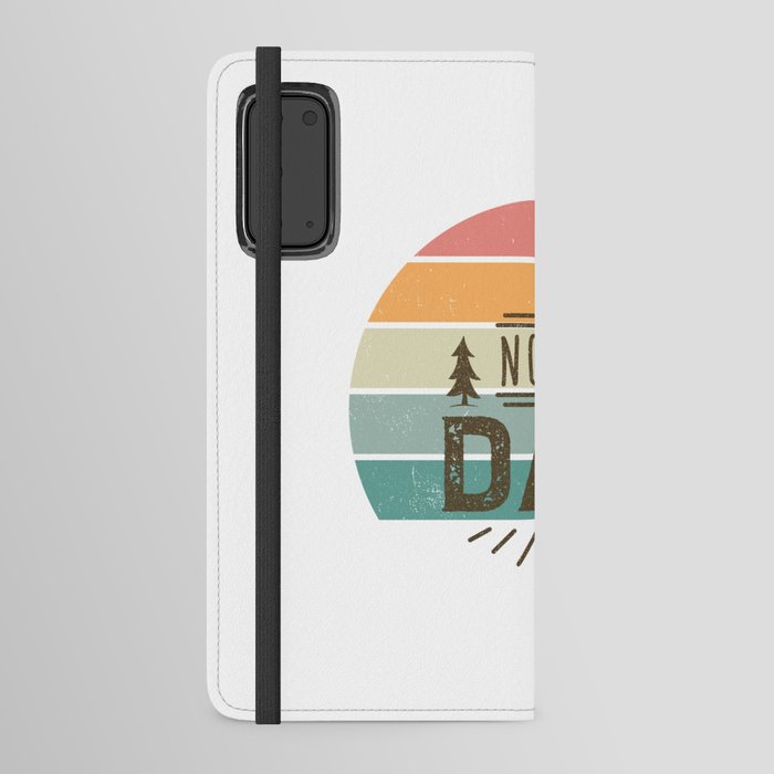 No. 1 Dad Brown Android Wallet Case