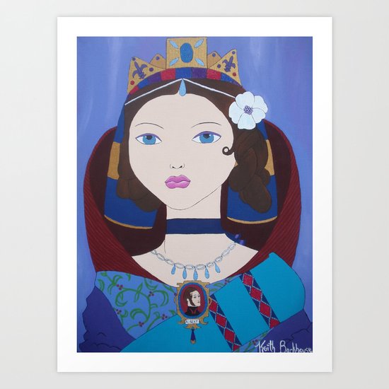 Queen Victoria Art Print