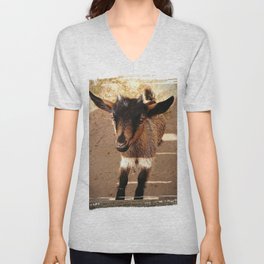 Gorgeous Goat V Neck T Shirt