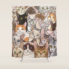 Animals Shower Curtains Society6