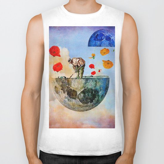 The gardener of the moon Biker Tank