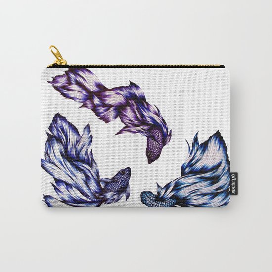 Three Swimming Carry-All Pouch