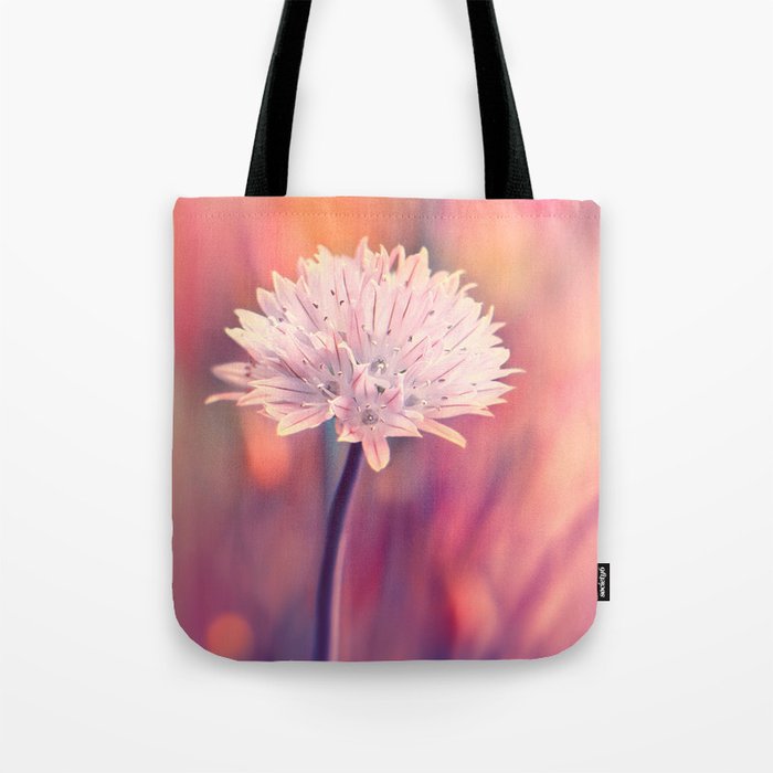 Chive blossom Tote Bag
