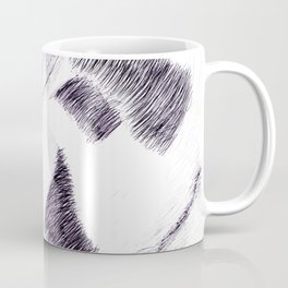 Willy Cat Ballpoint Drawing Coffee Mug