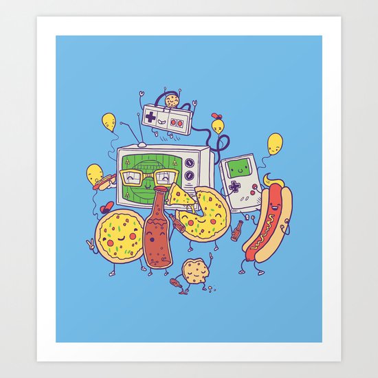Woohoo! Art Print