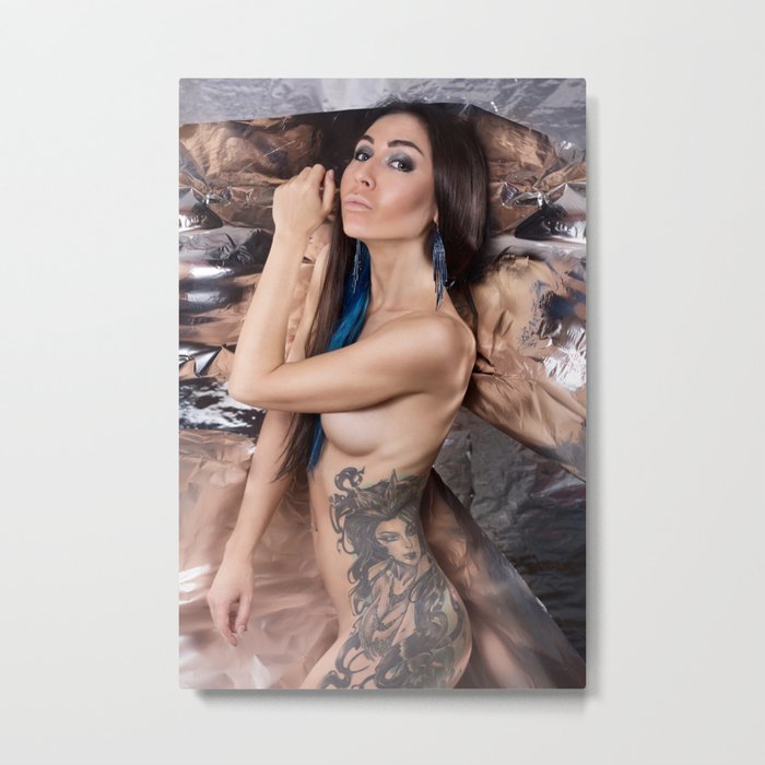 Nude Woman With Tattoos