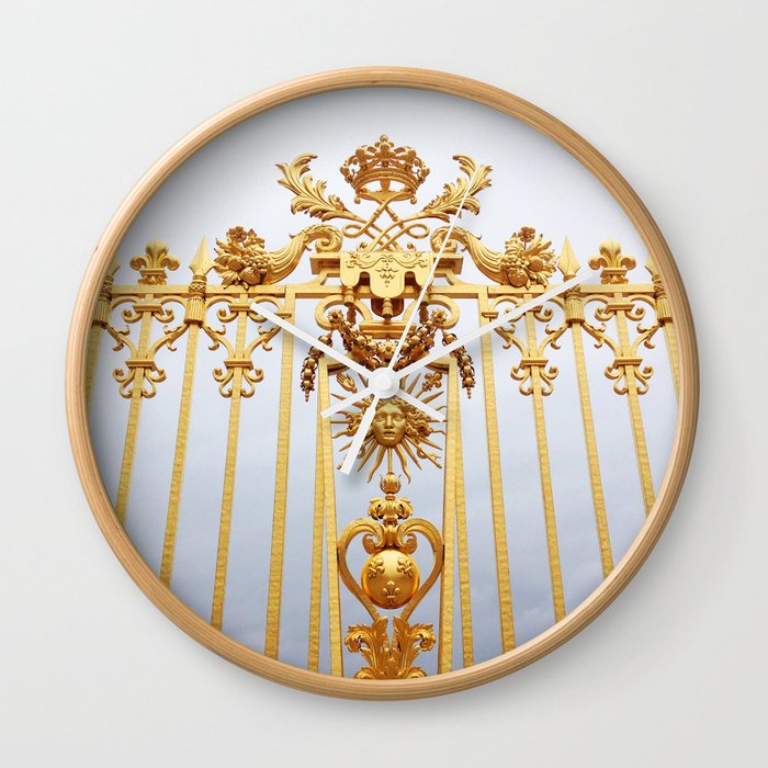 Gates of Versailles  Wall Clock