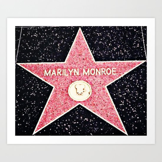 Walk of Fame Art Print
