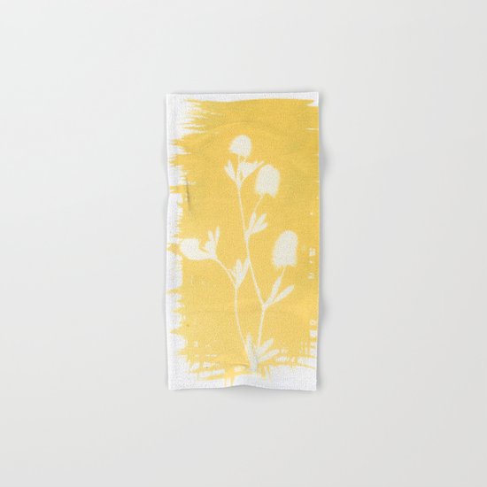 Herbal Sunprint #6 Hand & Bath Towel