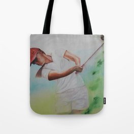 Golfing Tote Bag