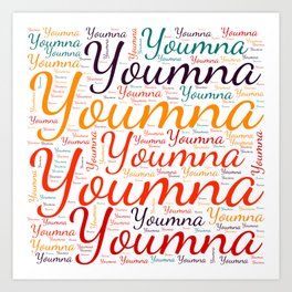 Youmna Art Print