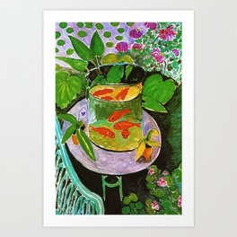 Henri Matisse Goldfish Art Print