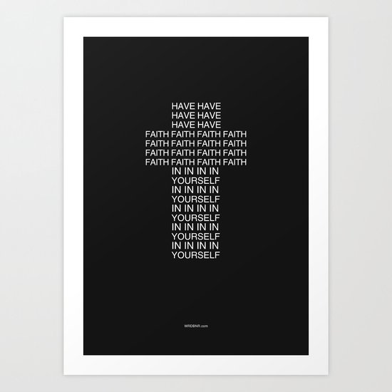 Faith Art Print