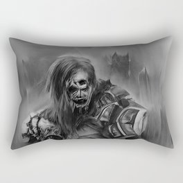 Zombie Deathknight Rectangular Pillow