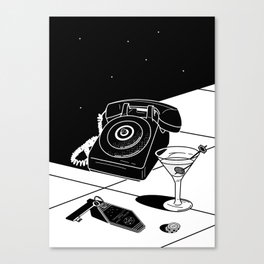 Tranquility Base Hotel + Casino Canvas Print
