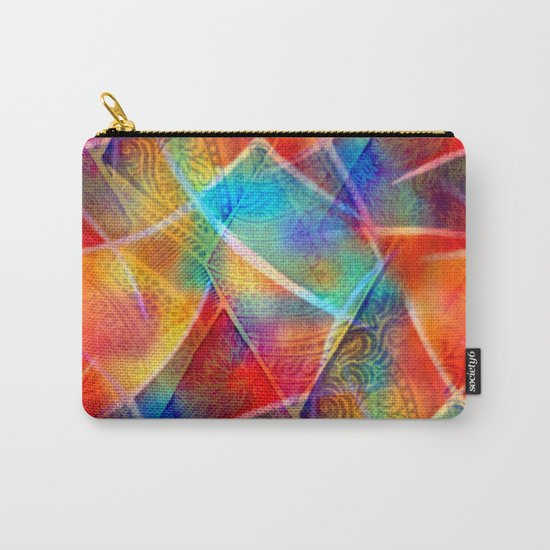 Boho Rainbow Carry-All Pouch