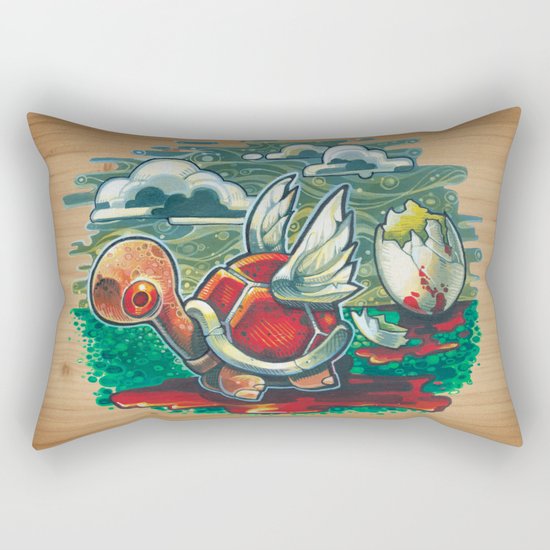 "Life Will Find A Way" Rectangular Pillow
