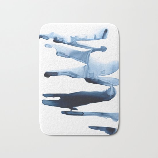 Abstract Indigo no. 2 Bath Mat