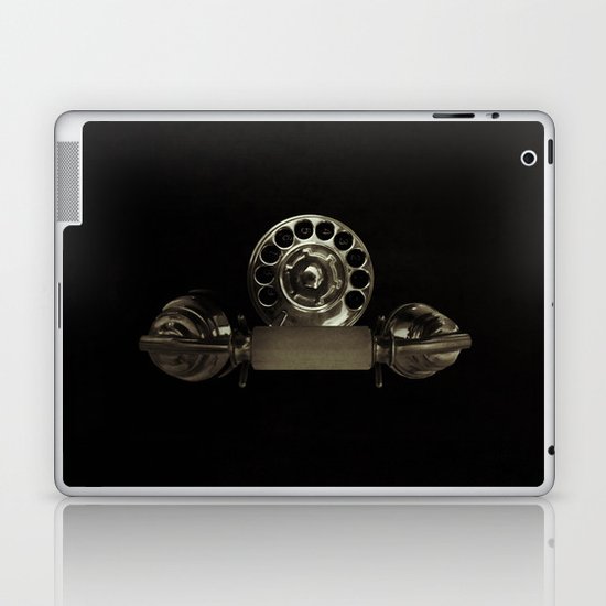 Old rotary dial phone Laptop & iPad Skin
