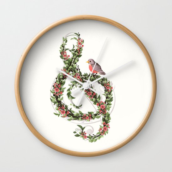 Robin's Song Wall Clock