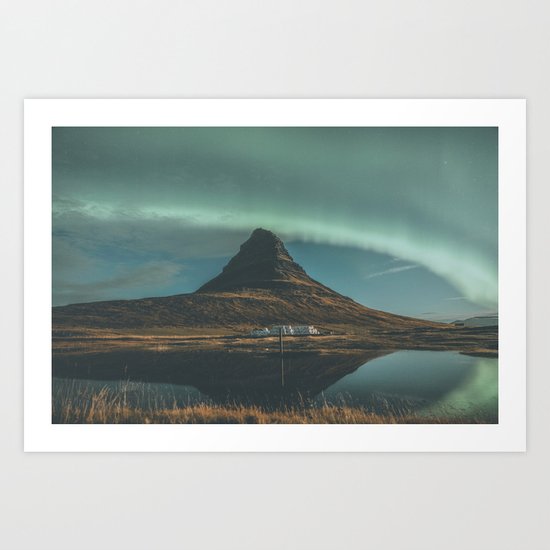 Kirkjufell, Iceland Art Print