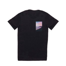 Pastel Waves on the Beach (Color) T Shirt