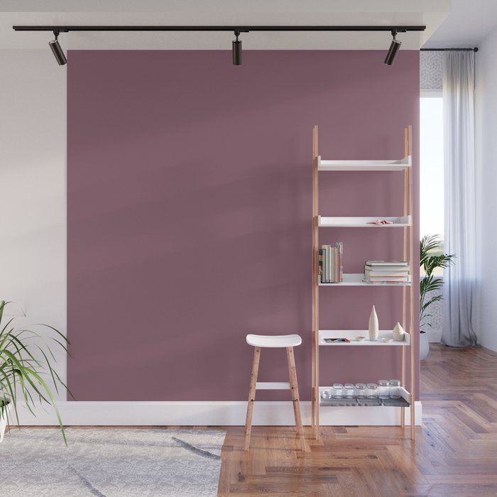 Mauve Taupe Wall Mural