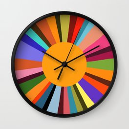 technicolor dream 003 Wall Clock