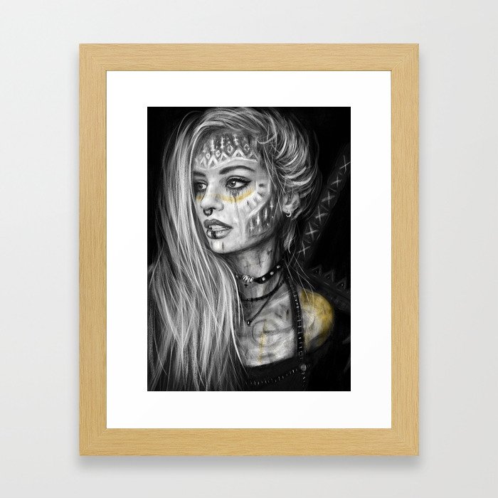 Thrive and Conquer Framed Art Print