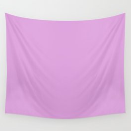 Plum Purple Solid Color Popular Hues Patternless Shades of Purple Collection - Hex Value #DDA0DD Wall Tapestry