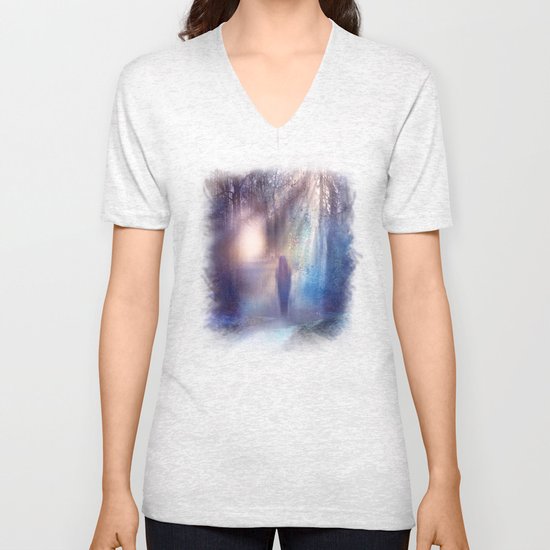 Path lights Unisex V-Neck