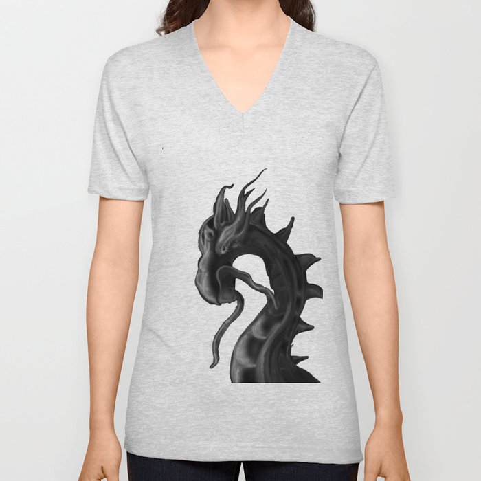 Dragons V Neck T Shirt