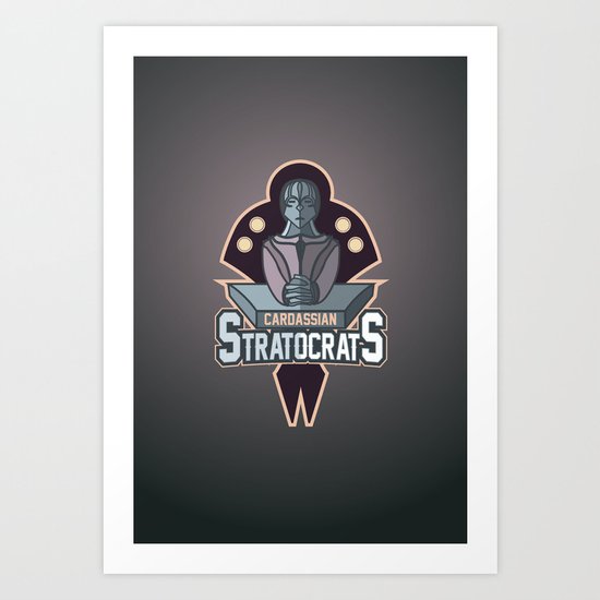 Cardassian Stratocrats Art Print