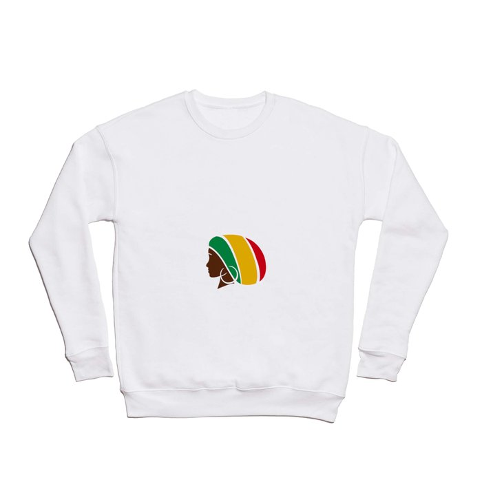 Jamaican Rasta Reggae Empress Crewneck Sweatshirt