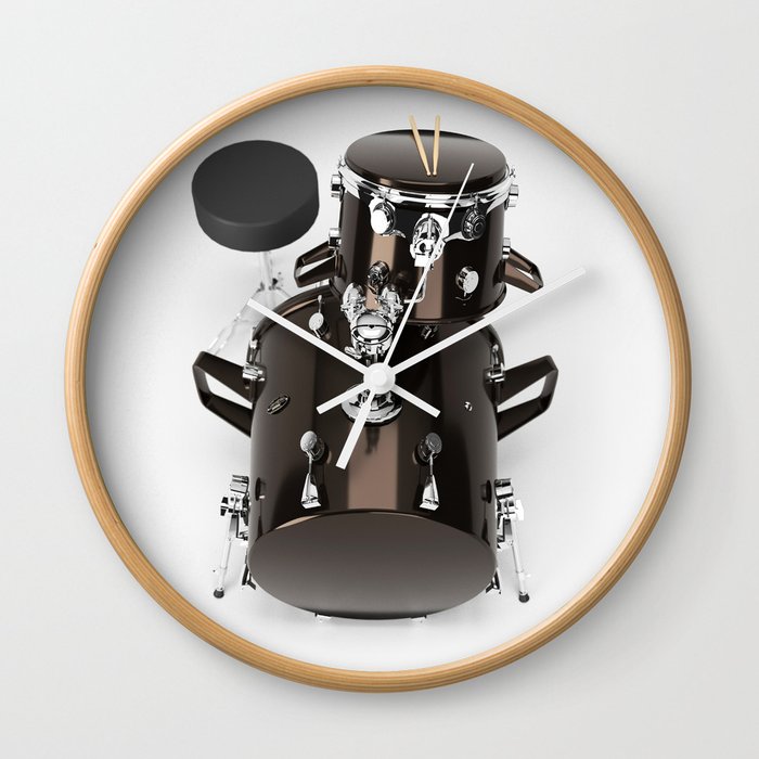 The drums - pots  Wall Clock