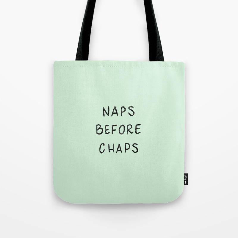 chaps tote bag