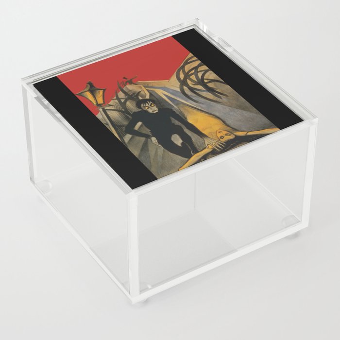 The Cabinet of Dr. Caligari,1920 German Silent Horror Film Acrylic Box