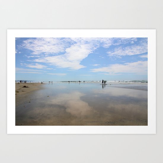 sky all around Art Print