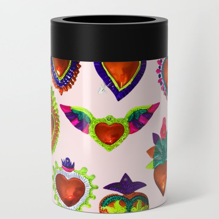 sacred heart pattern Can Cooler
