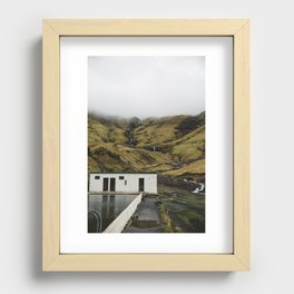 Seljavallalaug Hot Springs Recessed Framed Print