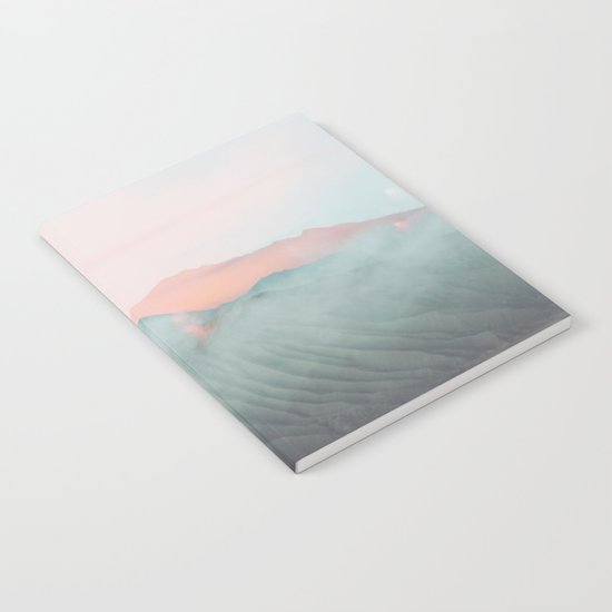 Pastel Volcano Notebook